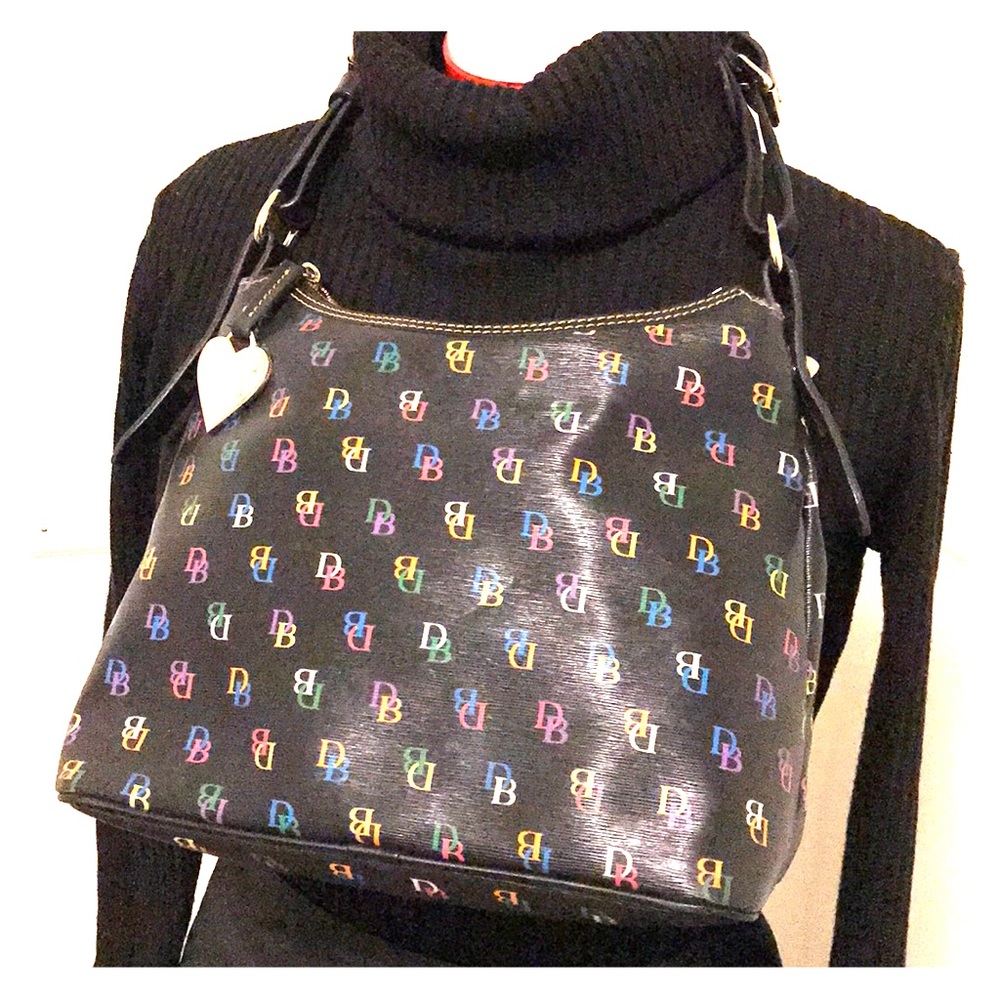 SOLD Black Multi Dooney & Bourke Comfort Leather